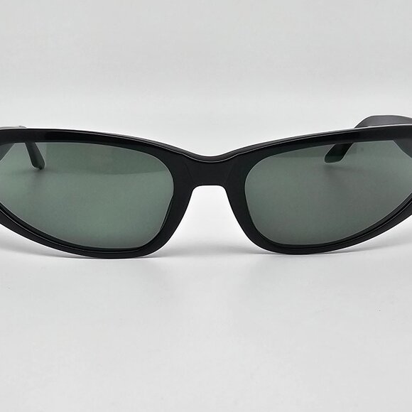 Ray-Ban B&L W1924 Black Frame G-15 Green Glass Lens Cat Eye Sunglasses 55-16-131 main image 14